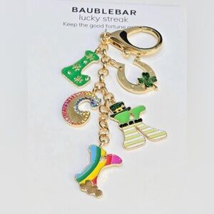 BaubleBar Lucky Streak Crystal Bag Charm